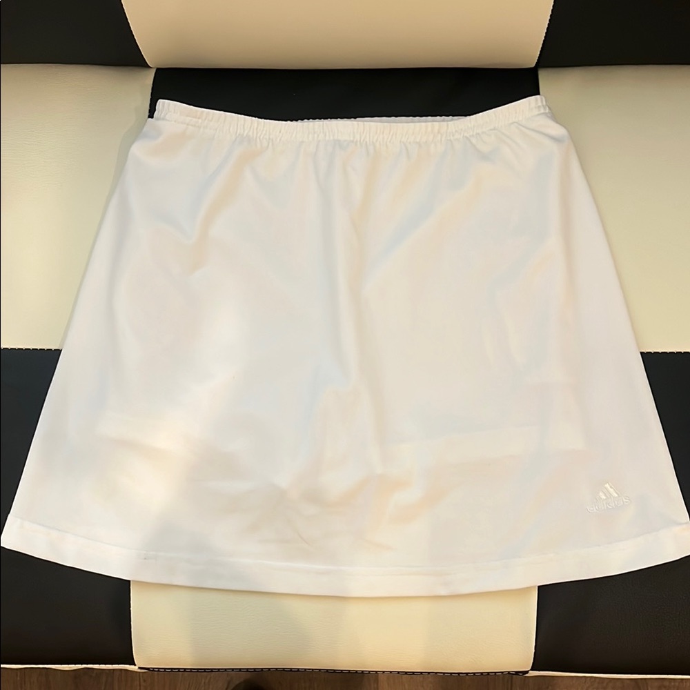 Adidas Classic White Sports Skirt